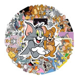 Tom Y Jerry - Set De 50 Stickers / Calcomanias / Pegatinas
