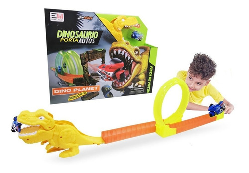 Pista Moto Dinosaurio Regalo Navidad Niño