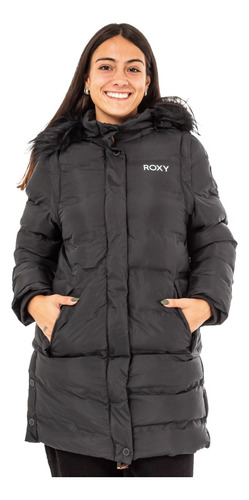 Campera Chaleco Inflable Mujer Roxy Abbie 2 En 1 Original