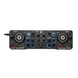 Controlador Dj Hercules Djcontrol Starlight Negro 2 Canales