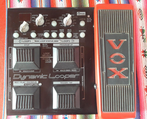 Pedalera Vox Dinamic Looper Vdl1