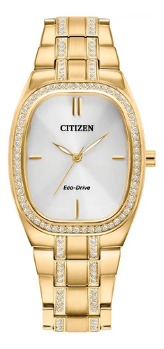 Reloj Citizen Cristal Em1082-50a Para Dama