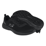 Tenis Skechers Niño 40000lmxbbk Textil Negro