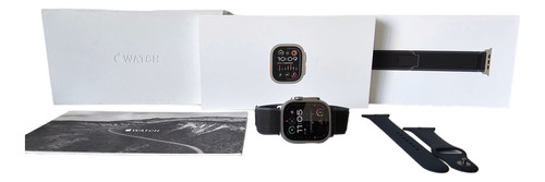 Apple Watch Ultra 2 49mm + Caja, Base De Carga Y Malla Extra