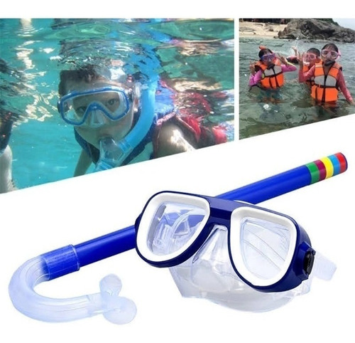 Kit Buceo Niños Snorkel Piscina Playa Verano Juego