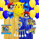 Decoración Completa De Pokemon Para Cumpleaños