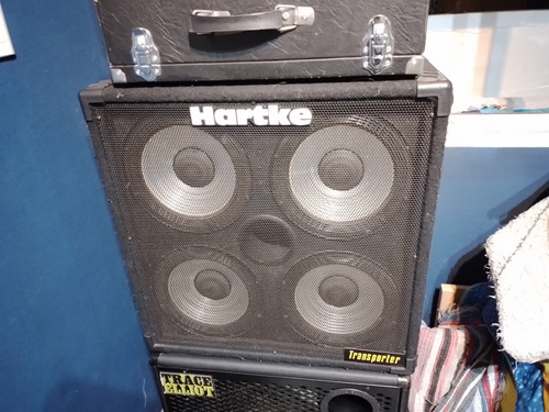 Caja De Bajo Hartke System 4x10 Transporter De Los 90