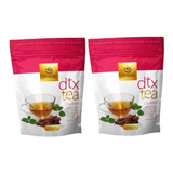 Kit 2 Chá Misto Dtx Tea Detox Auxilia Na Perda De Peso Akmos