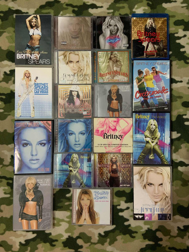 Britney Spears Colección Completa Cds+dvds Femme Fatale