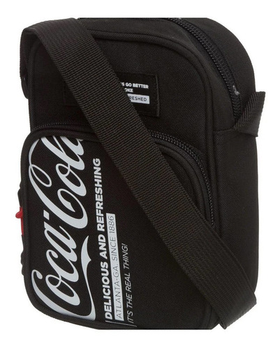 Bolso Coca Cola Transverse Berlin, Color Negro