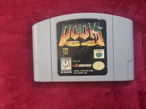 Doom 64 Cartucho Original Nintendo 64 N64
