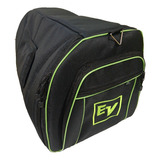 Bag Case P/caixa De Som Ev Zlx 12 Acolchoada Super Luxo Verd