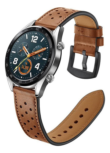 Huawei Watch Gt3 46mm (brown Leather Strap) Nuevo
