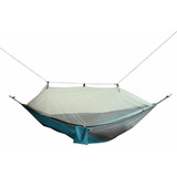 Hamaca Con Malla Mosquitera Azul Klimber