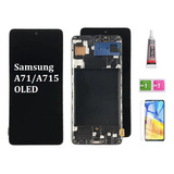 Pantalla Lcd+marco Para Samsung A71 A715 Oled -