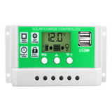 Controlador Dual Usb De Carga Solar 12v/24v 60a Pwm 
