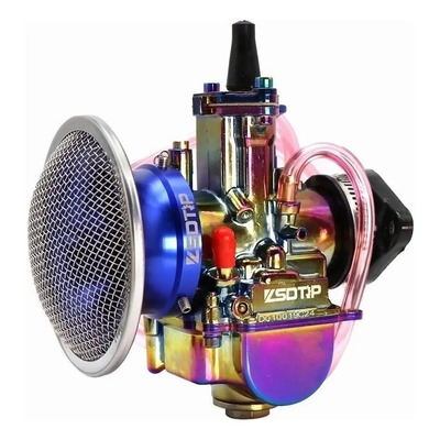 Adaptador De Filtro De Aire De Carburador Pwk Colorido De 34