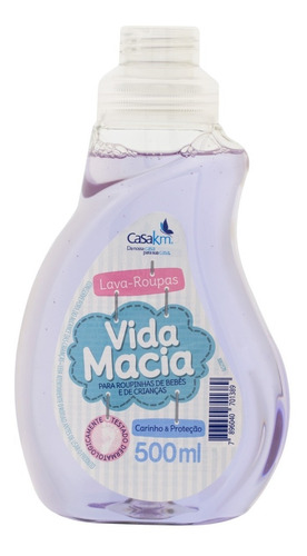 Atacado C/11 Lava Roupa Liquido Vida Macia 500ml