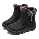 Botas De Nieve Con Forro De Algodón For Hombre Y Mujer