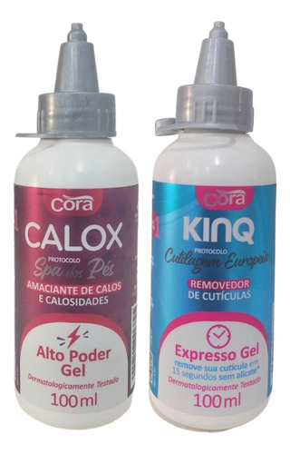 Kit Spa Pés Mãos Calox E Kinq Remoção Calosidade Cuticulas 