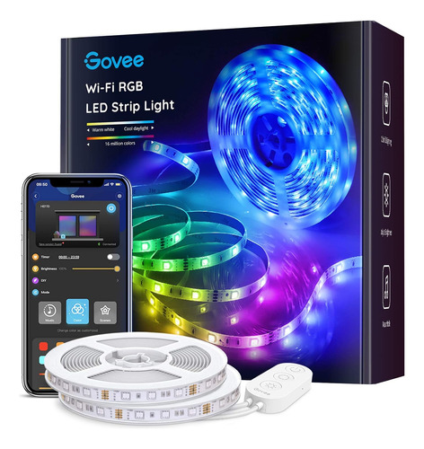 Tiras De Luces Led Inteligentes Govee, Tira De Luz Led Wifi