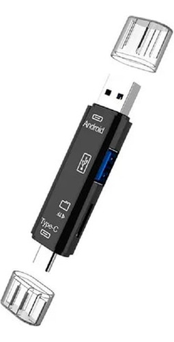 Lector Micro Usb / Usb 3 En 1 Otg