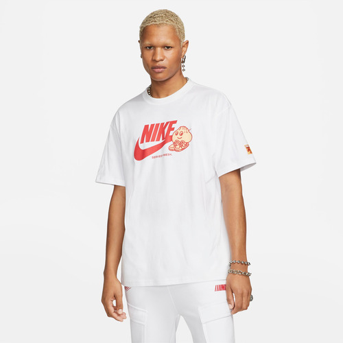 Remera De Moda Para Hombre Nike Sportswear Blanco.