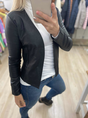 Blazer Saco Engomado Chaqueta The Big Shop