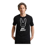 Remera Bad Bunny - Algodón - Unisex - Diseño B4