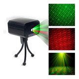 Proyector Laser Luz Led Audioritmico Color Figuras + Tripie