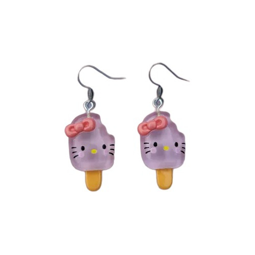 Aros De Acero Quirúrgico Dijes Importados Sanrio Y Kawaii 