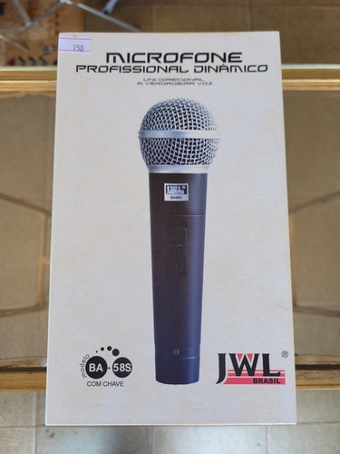Microfone Jwl Ba-58s