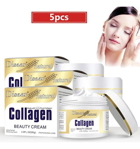 Crema Coreana Antiarrugas Collagen Power, 5 Unidades/lote