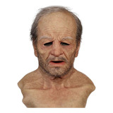 Latex Realista Mask For Man Old, Accessory For