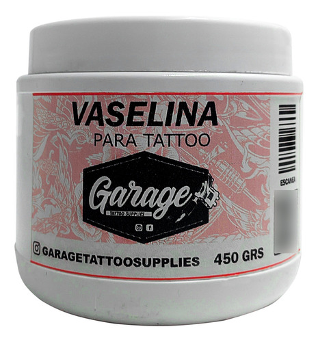 Vaselina Solida 450 Gramos Tatuajes Tatuar Tattoo