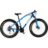 Bicicleta Fat Bike Pneu Largo 4.0 Aro26 Freio Disco 21v Mtb