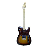 Guitarra Studebaker Telecaster Starliner Ss Sunburst Orientação Da Mão Destro