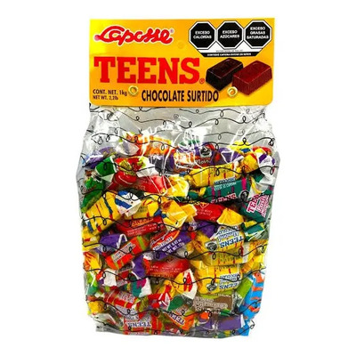 Laposse Teens Chocolate Surtido 1 Kg | Meses sin interés