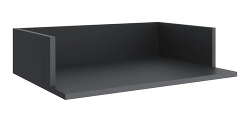 Suporte Microondas Forno Nicho 60x40x12 Mdf Preto