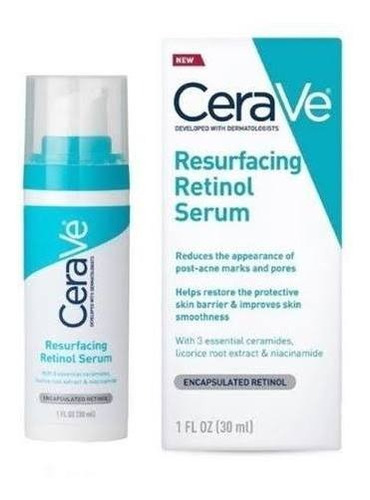 Cerave Resurfacing Retinol Serum Para Marcas Post-acné
