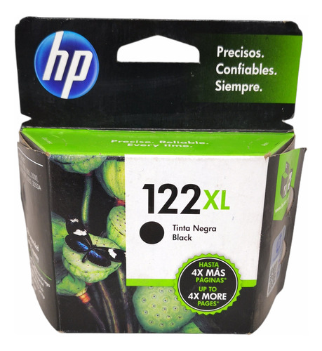 Cartucho Impresora Hp 122 Xl Negro Ch563hl