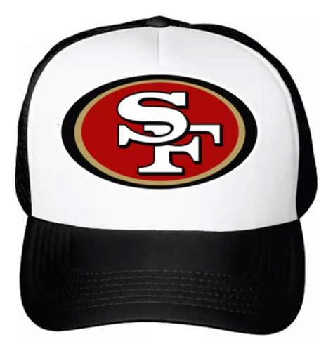 Gorra Nfl Personalizada San Francisco Trucker De Malla