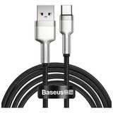 Cable Usb Tipo C Baseus Metálico Carga Rápida 5a 40w 1m 