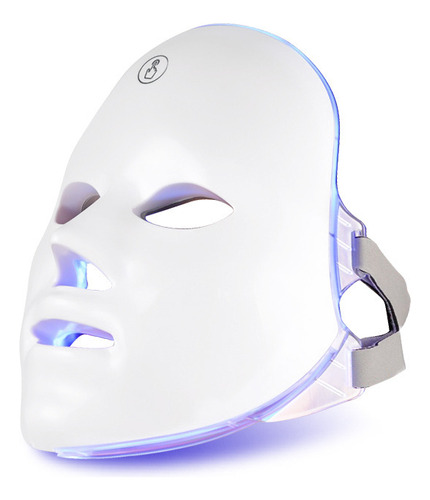 Máscara Led Tratamiento Facial Cara 7 Colores Fototerapia