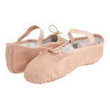 Zapatilla Cuero Ballet Bloch Dansoft Mujer