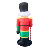 Soldado De Cascanueces Inflable De Navidad Soldado De Pa [u]