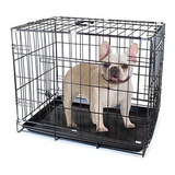 Jaula Para Perro - Weebo Pets Folding Metal Pet Crate With R