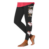 Leggings R Con Estampado De Béisbol De Leopardo A La Moda Pa