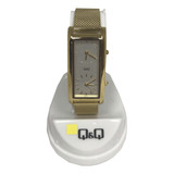 Reloj Q&q Metal Dama Qb61j021y