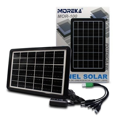 Cargador Solar Para Celulares Dispositivos Y Bocinas